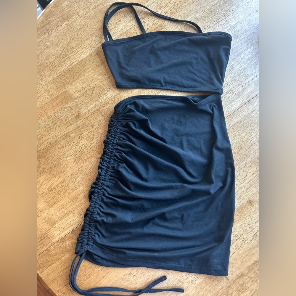 SHEIN Black mini dress
